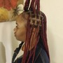 2 layer tribal braids