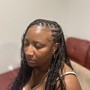 Medium Knotless Braids