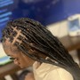 Feed-in cornrows