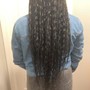 Medium Knotless Braids