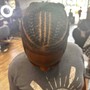 Men Gangster braid styles.