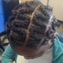 Creative cornrows braids