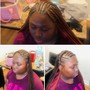 Waist Length (Medium) knotless or box braids