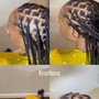 Boho braids Knotless (Human Hair)