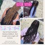 Med box braids (reg)