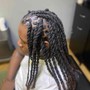 Comb Twist style for short or long Hair