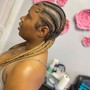 Wig braid down