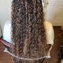 Knotless soft Braids