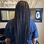 Knotless soft Braids