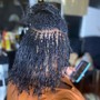 Med. Back Length Knotless Braids