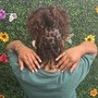 Loc Repair with wash re twist and style  (1-10 repairs)