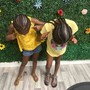 Kid's Knotless Braids ages(5-12