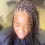 Smedium Bohemian Knotless Braids