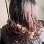 Updo natural hair