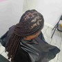 Loc Extensions hair included shoulder length