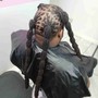 Shampoo retwist and (simple style) mid back