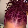 Short Locs Retwist & Loc Style