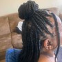 Trim before it’s braided