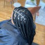 Med Knotless Box Braids