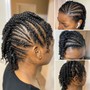 Braids (with shampoo)