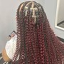 Unit/wig braid down (only)