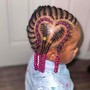 Small knotless Braids