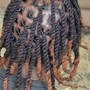 Medium Knotless Braids