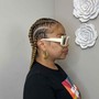 Medium Knotless Braids