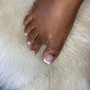 full pedicure gel polish