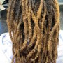 Deluxe WASH, Hot Oil, Retwist, and Style (Barrel Braids)