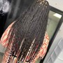 Small Knotless Goddess Braids