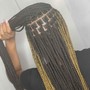 SMALL knotless Braids