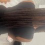 Large Knotless Braids