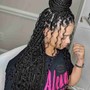 Box Braids hair provided