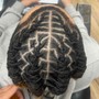 Mens Undo Braid style