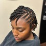 Short Rope Twists on Locs