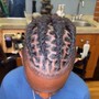 Dread Wash and Re-twist and Styled