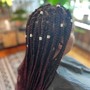 Medium Knotless Braids