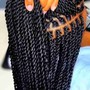 Comb Twist, two strands twists