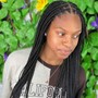 Smedium Knotless Braids (Bra length)