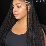 Small knotless braids