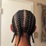 Faux Locs (small) with crochet hair