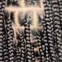 Free Form Knotless Braids (Smedium size Only)