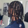 Men’s Straightback Cornrows (2 braids)