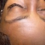 Brow tint and wax