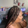 Jumbo box braids