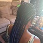 Jumbo box braids