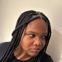 Box braids touch up