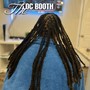 Rubber - band Knotless Braids Small