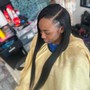 Natural Sew-in with leave out